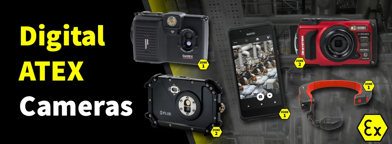 ATEXshop banner digital ATEX cameras